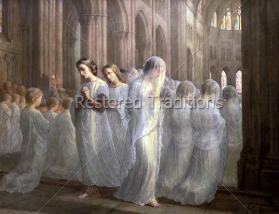Harness the Strength of Digitally Renewed Catholic Art: Explore RestoredTraditions.com, Your Passage to the Communion of Saints.