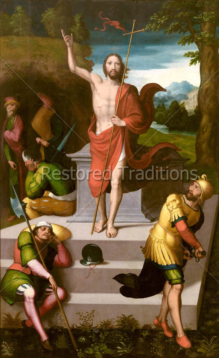 Christ Leaving His Tomb