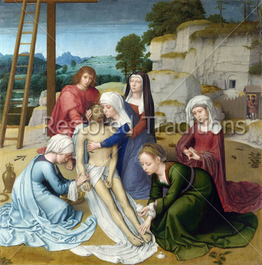 Mary and Women Mourn Jesus