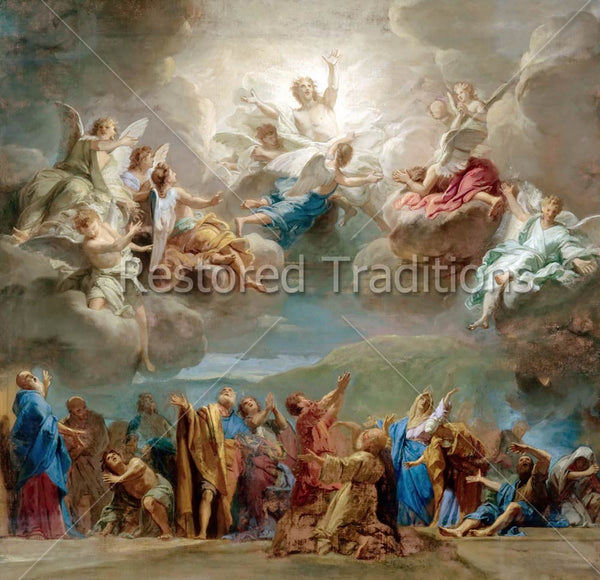 Ascension of Christ, Jouvenet | High Resolution Stock Art