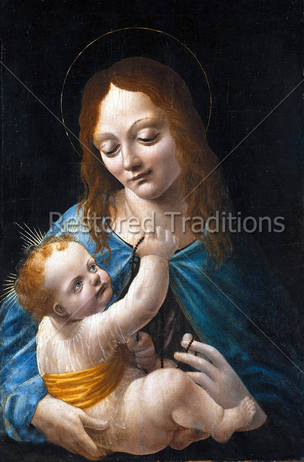 Madonna and Child | Stock Art in High Resolution - Restored Traditions