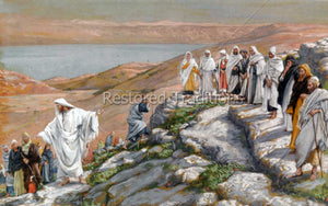 Jesus Chooses Twelve Apostles on Hill