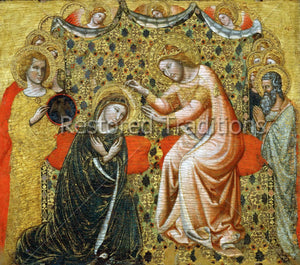 Jesus Crowns Mary in Heaven