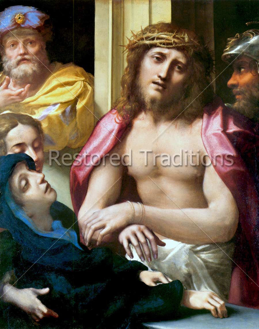 Christ and Sorrowful Madonna