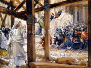 Savior escapes stoning
