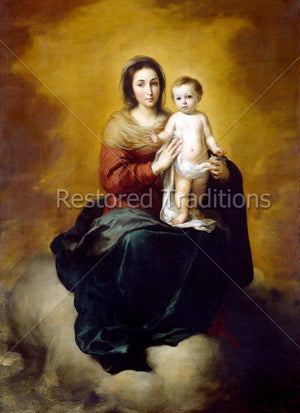 Mary with her son