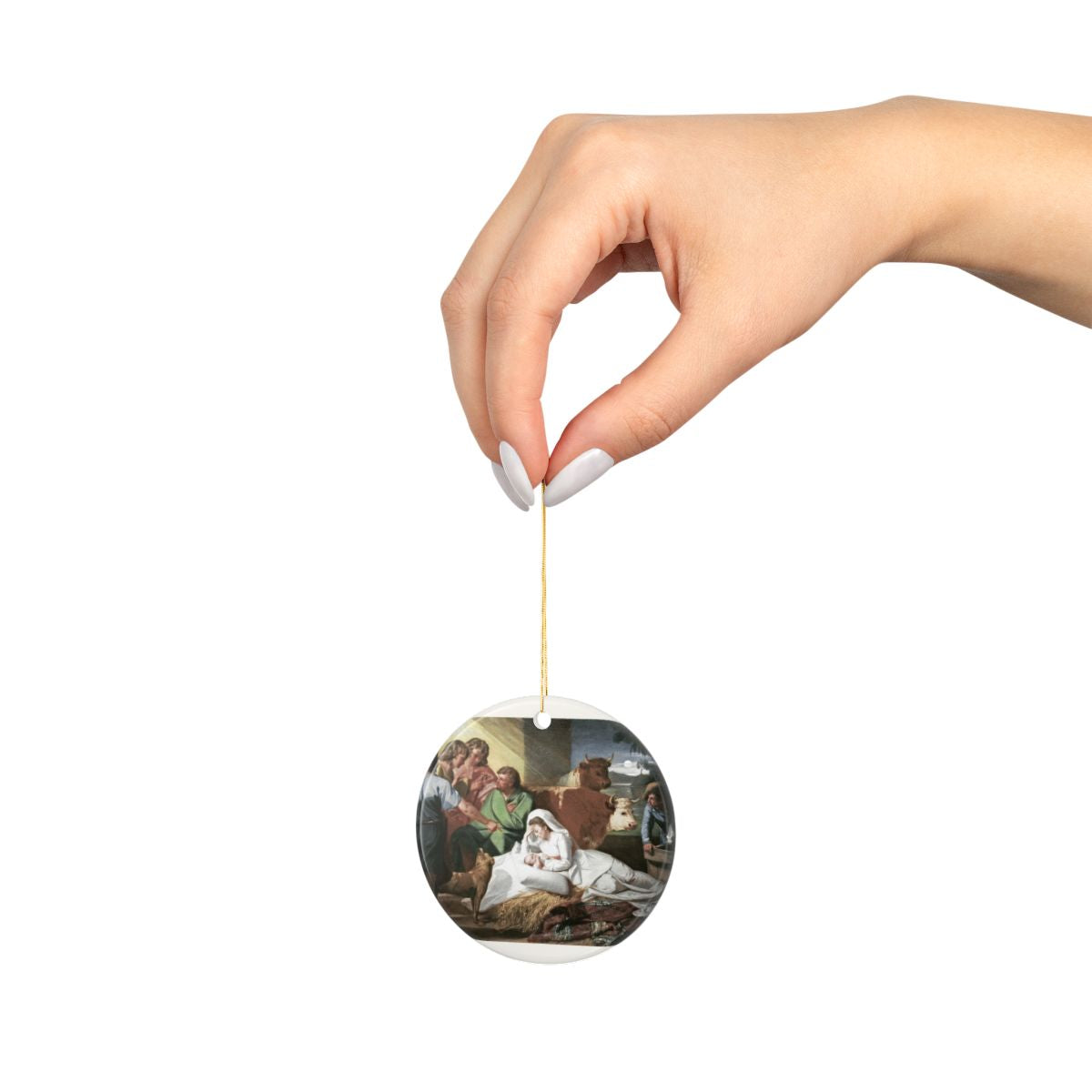 Restored Traditions The Nativity – Copley ornament — lifestyle photo