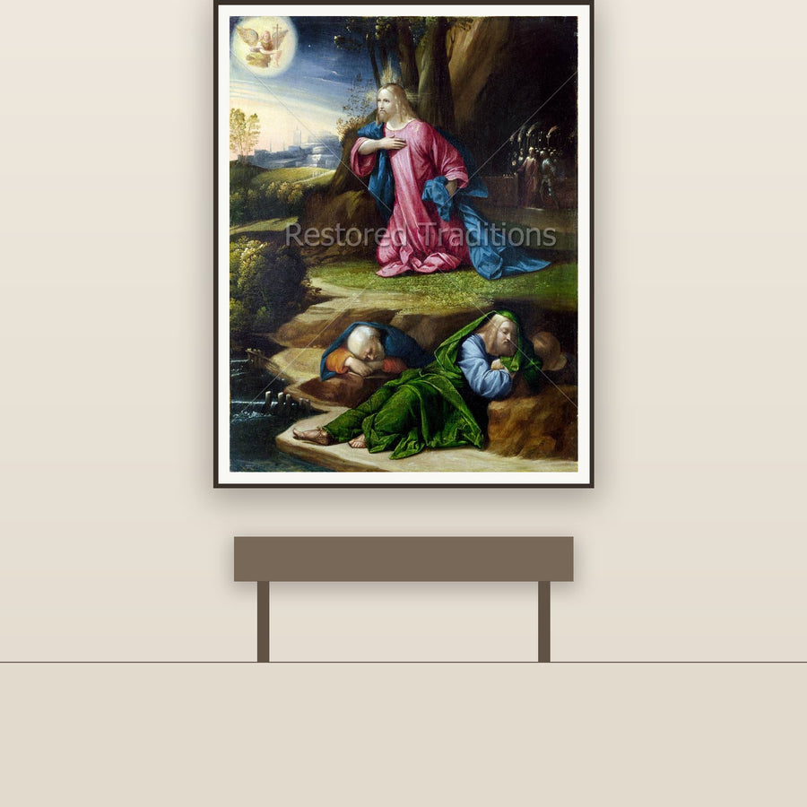 Agony in the Garden – Garofalo, restored fine-art print