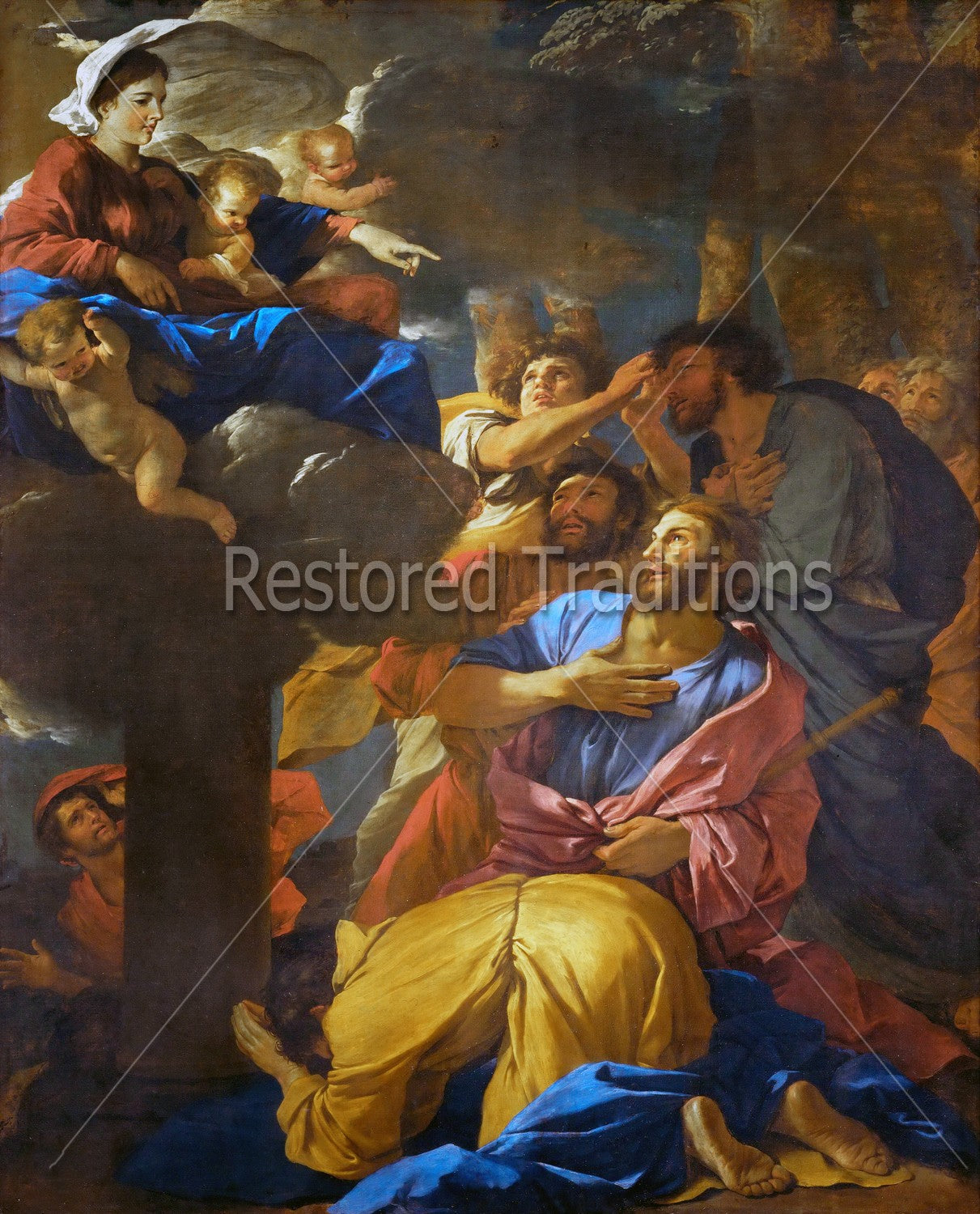 Virgin Apparition to Disciples
