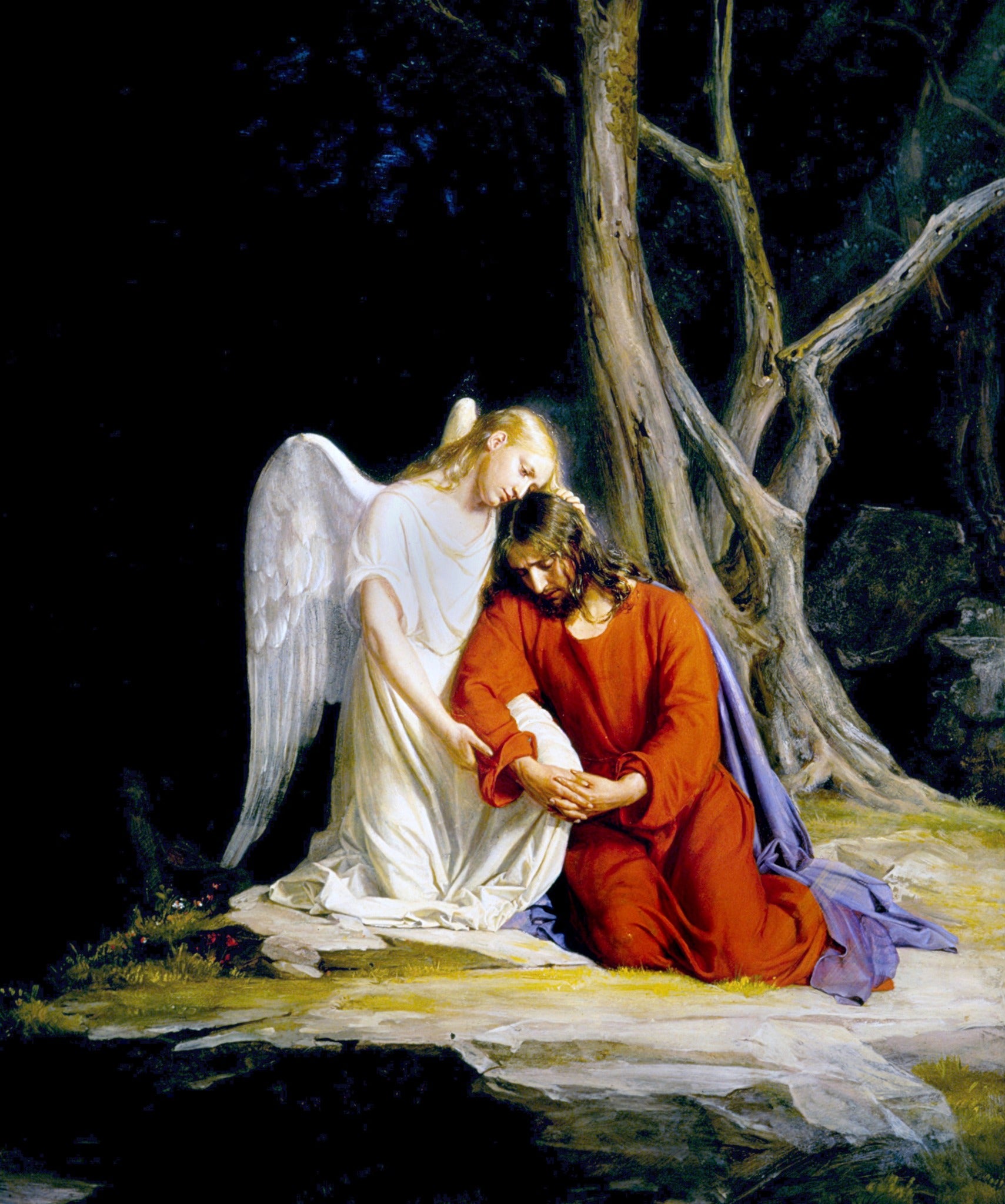 Gethsemane II – Bloch, restored fine-art print
