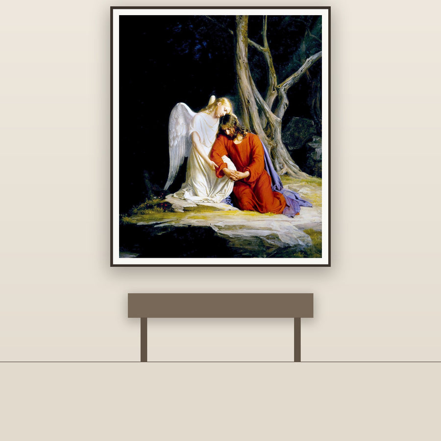 Gethsemane II – Bloch, restored fine-art print