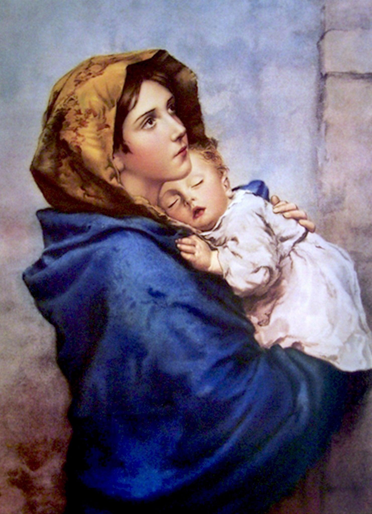 Madonna of the Streets, restored fine-art print