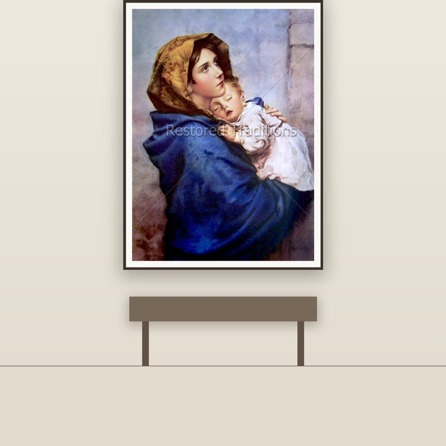 Madonna of the Streets, restored fine-art print