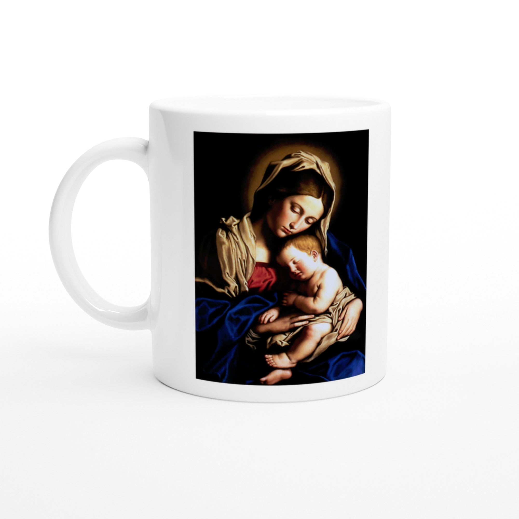 Madonna & Child – Sassoferrato coffee mug — Restored Traditions