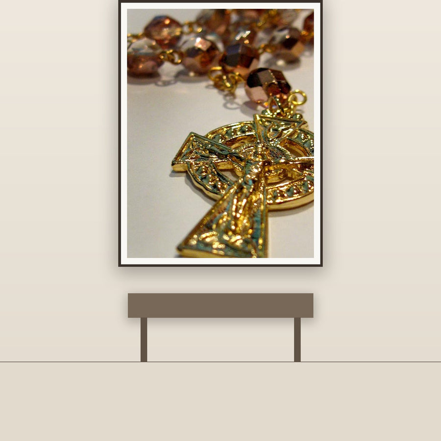Mysteries of the Rosary, restored fine-art print