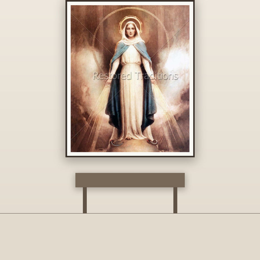 Our Lady of Grace – Chambers, restored fine-art print