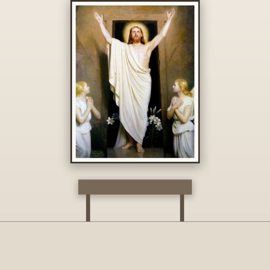 Resurrection of Christ – Bloch, restored fine-art print