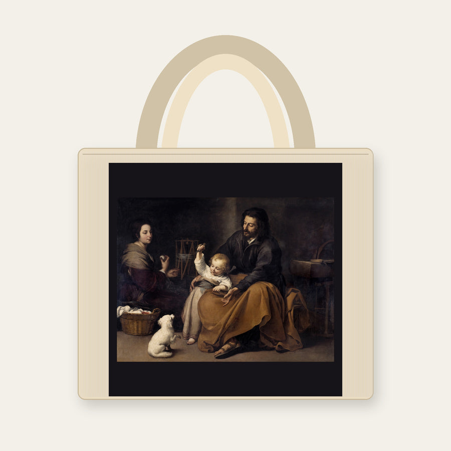 Madonna & Child – Sassoferrato totes — image-only front; local studio mockup