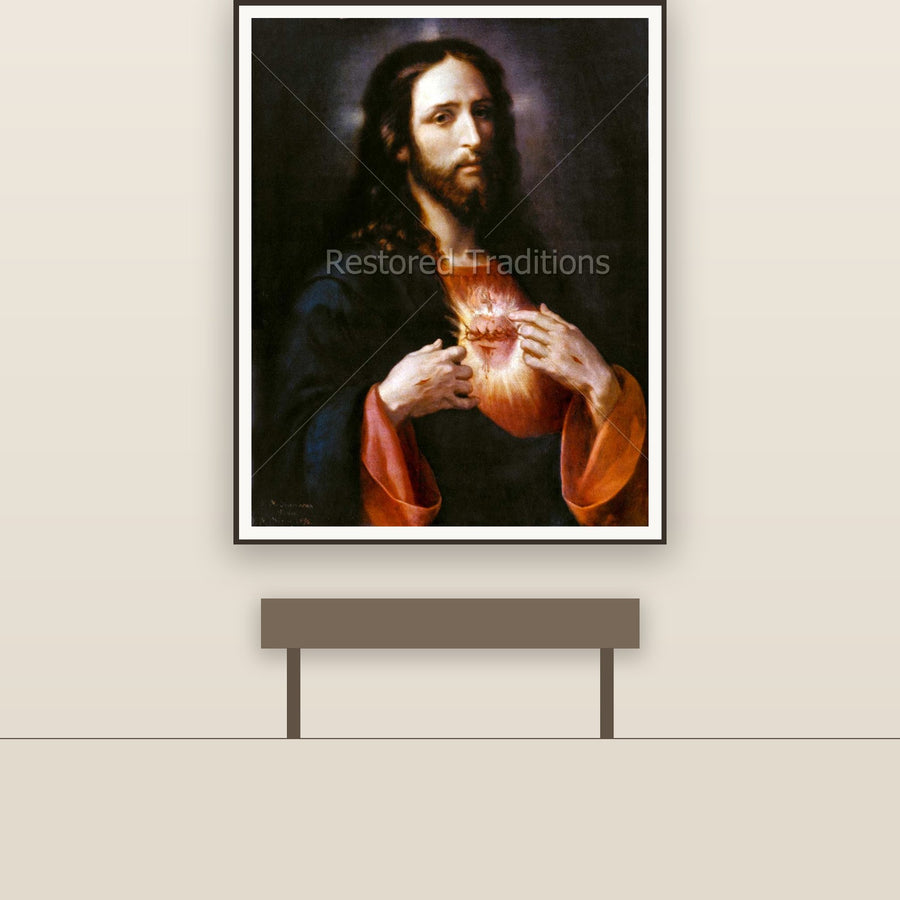 Sacred Heart – Ponce, restored fine-art print