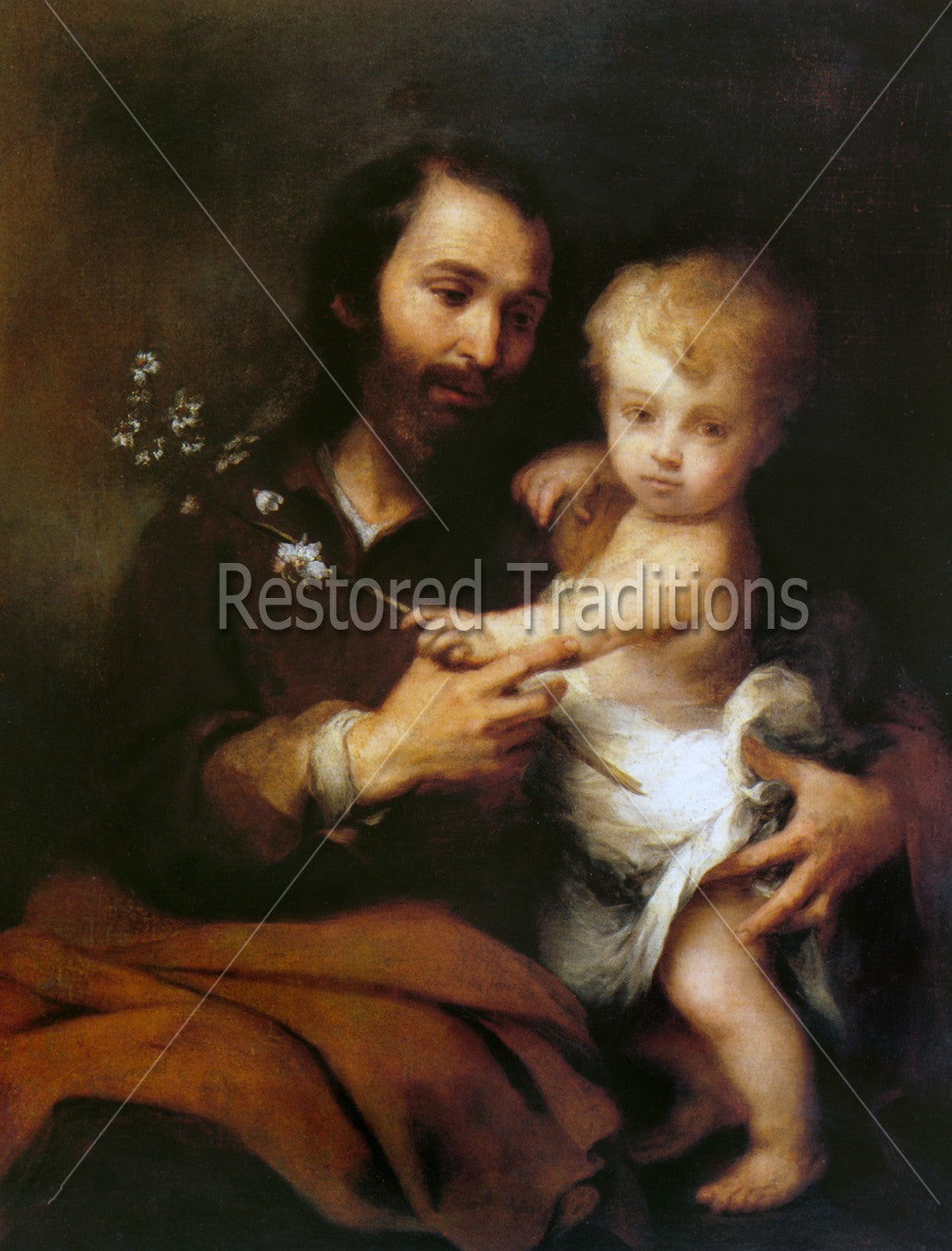 Joseph Holding Our Lord