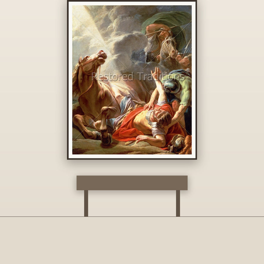 St. Paul's Conversion – Lepicie, restored fine-art print