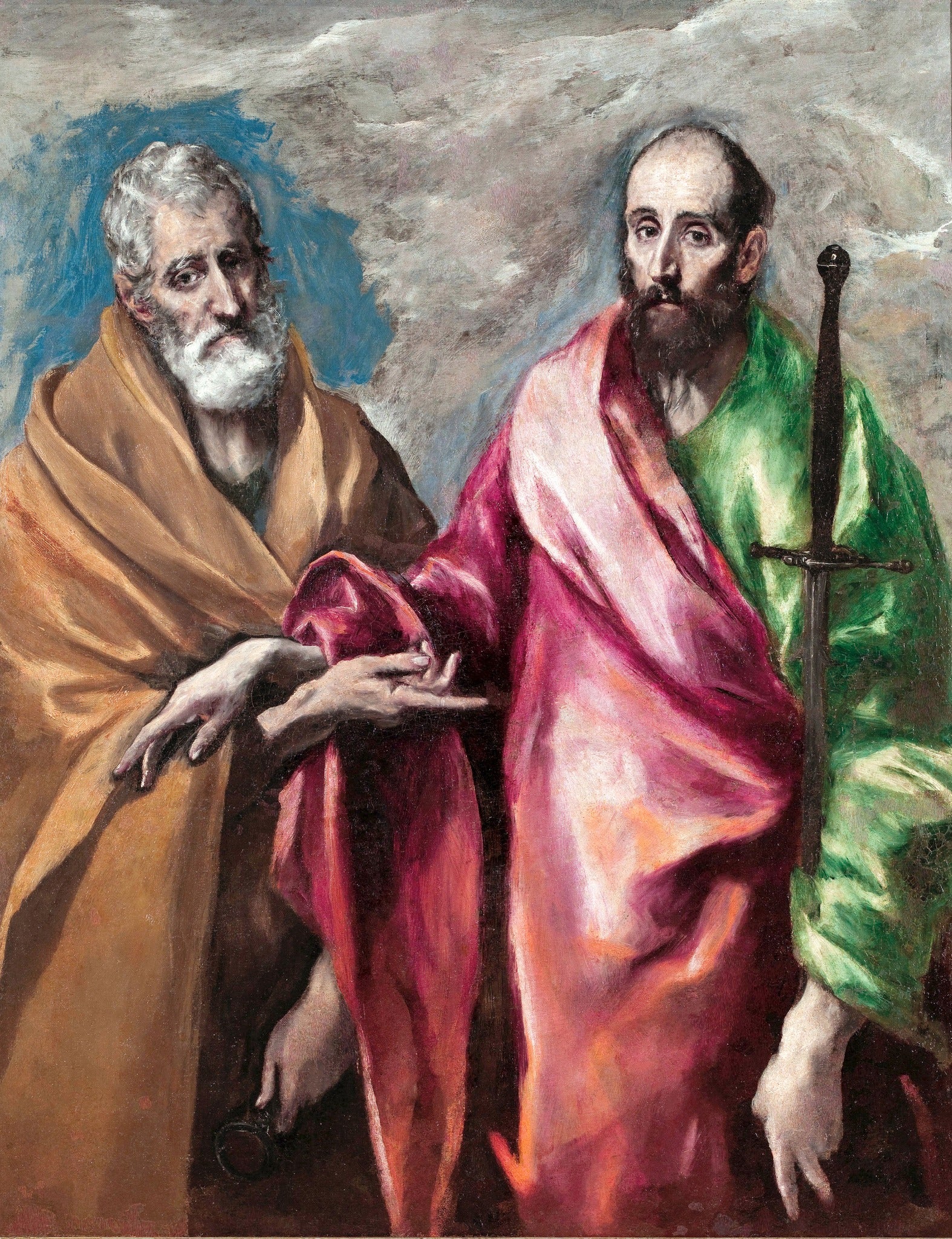 Sts. Peter and Paul – Greco, restored fine-art print