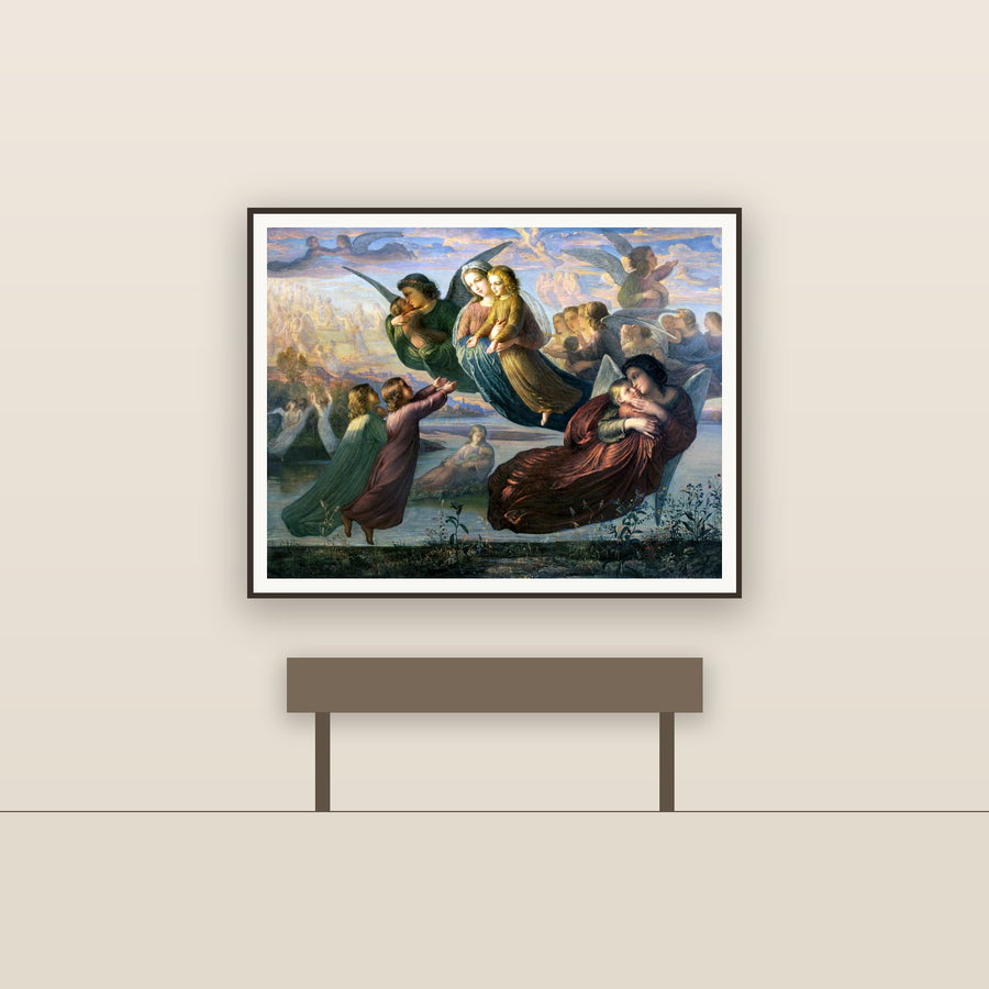 The Memory of Heaven – Janmot, restored fine-art print