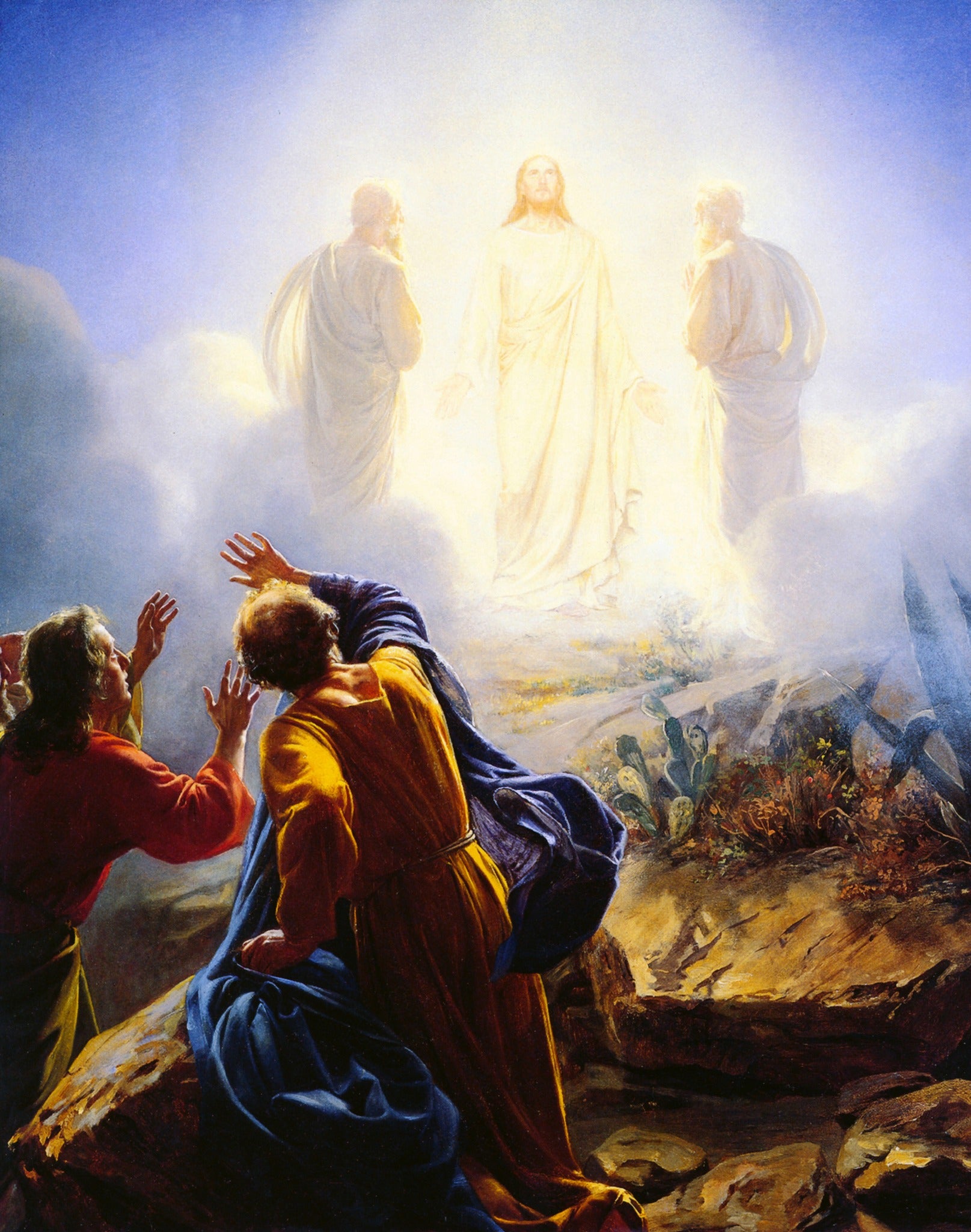 Transfiguration – Bloch, restored fine-art print