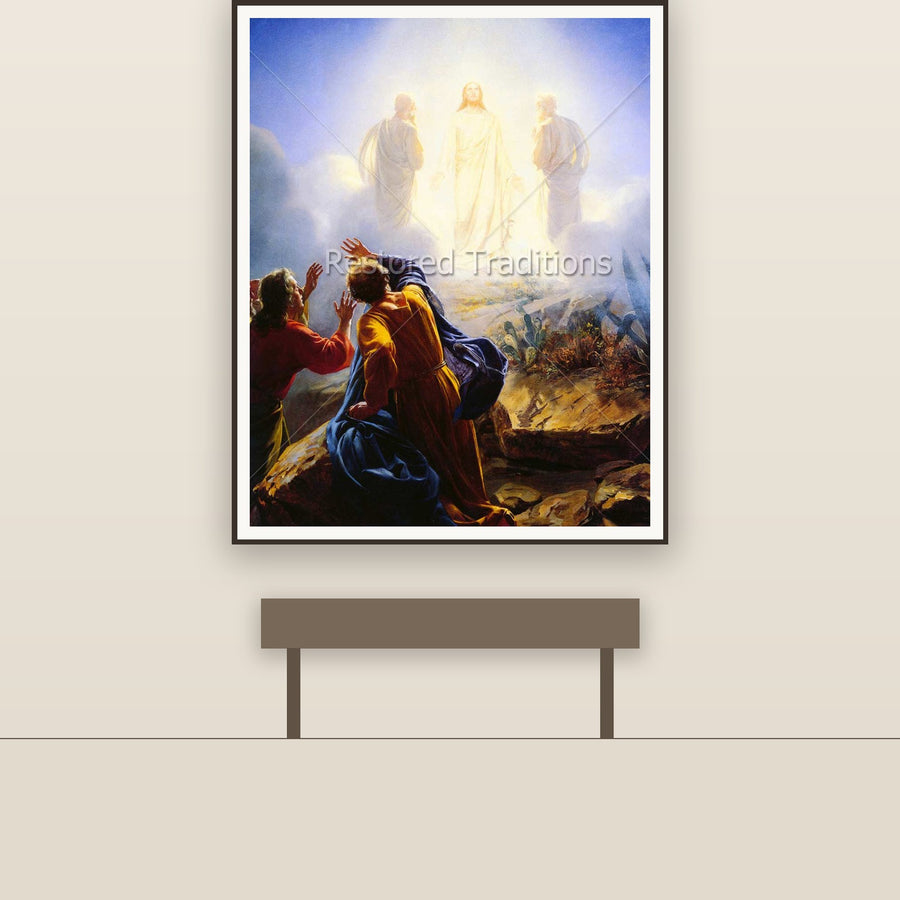 Transfiguration – Bloch, restored fine-art print