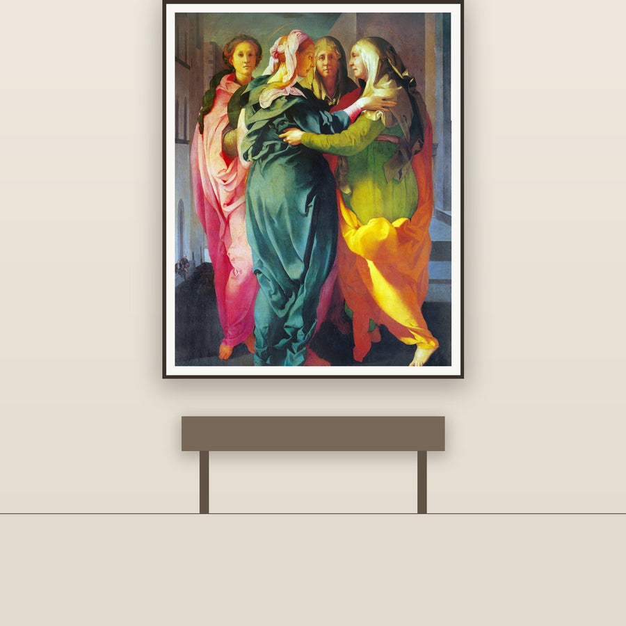 Visitation – Pontormo, restored fine-art print