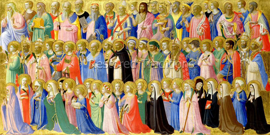 Saints Gathered in Heaven