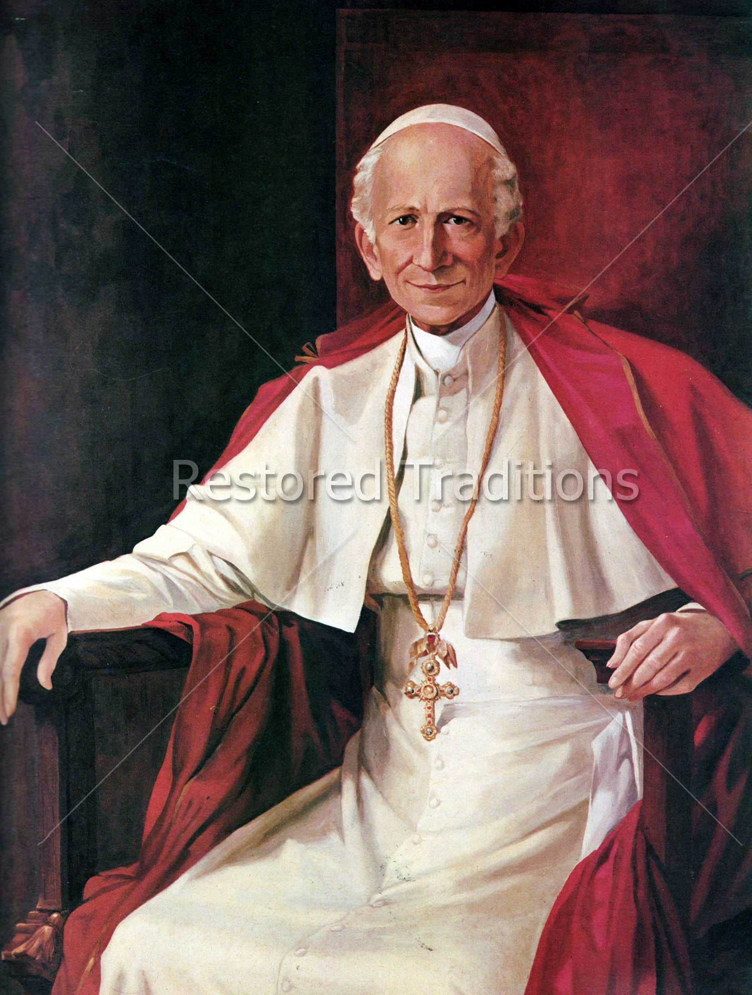Pope Leo XIII Stock Art In High Resolution Restored Traditions pope-leo-xiii-stock-art-in-high-resolution-restored-traditions