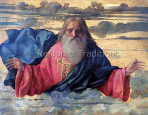 God the Father Portrayed as Old Man