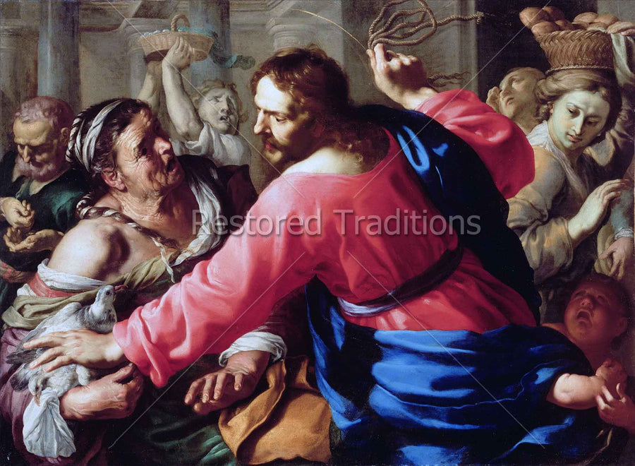Jesus Drives Sellers Out of Temple