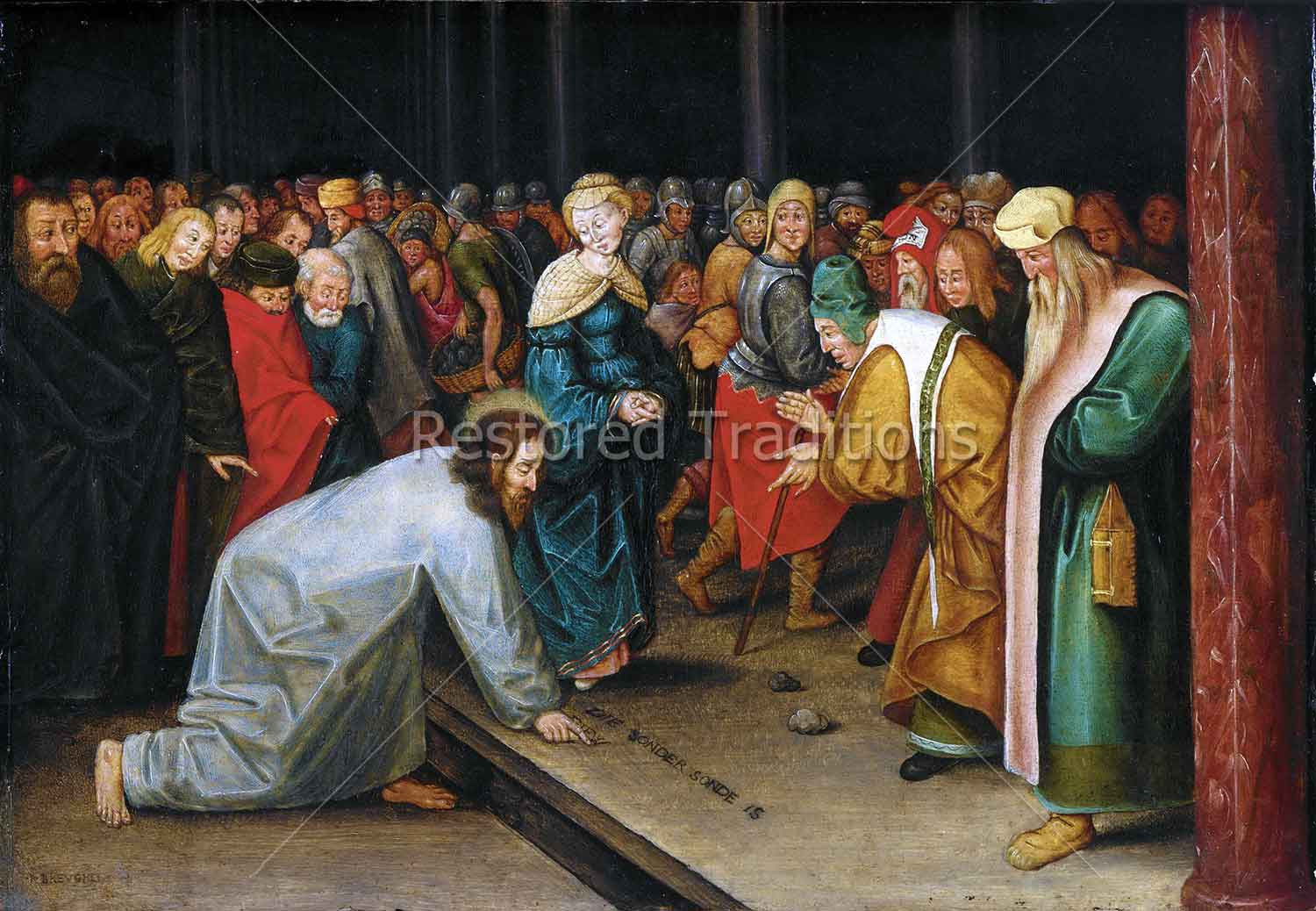 Brueghel_Christ-and-the-Woman-