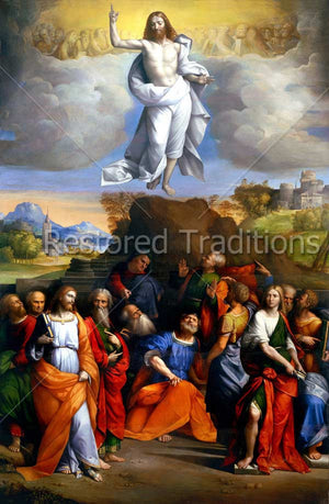 Jesus Ascends into Heaven