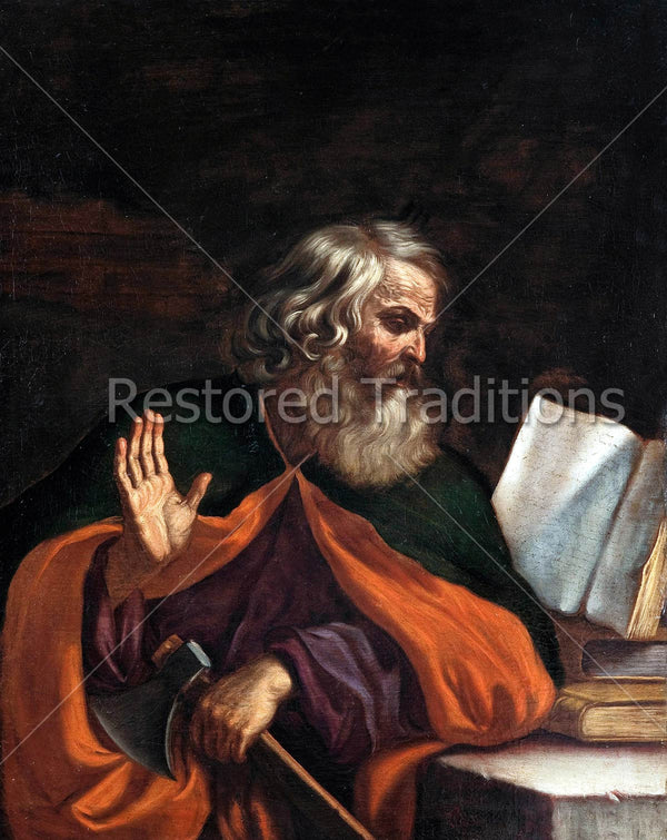 St. Matthew the Apostle | High-Quality Stock Art - Restored Traditions