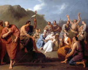 John the Baptist teaching