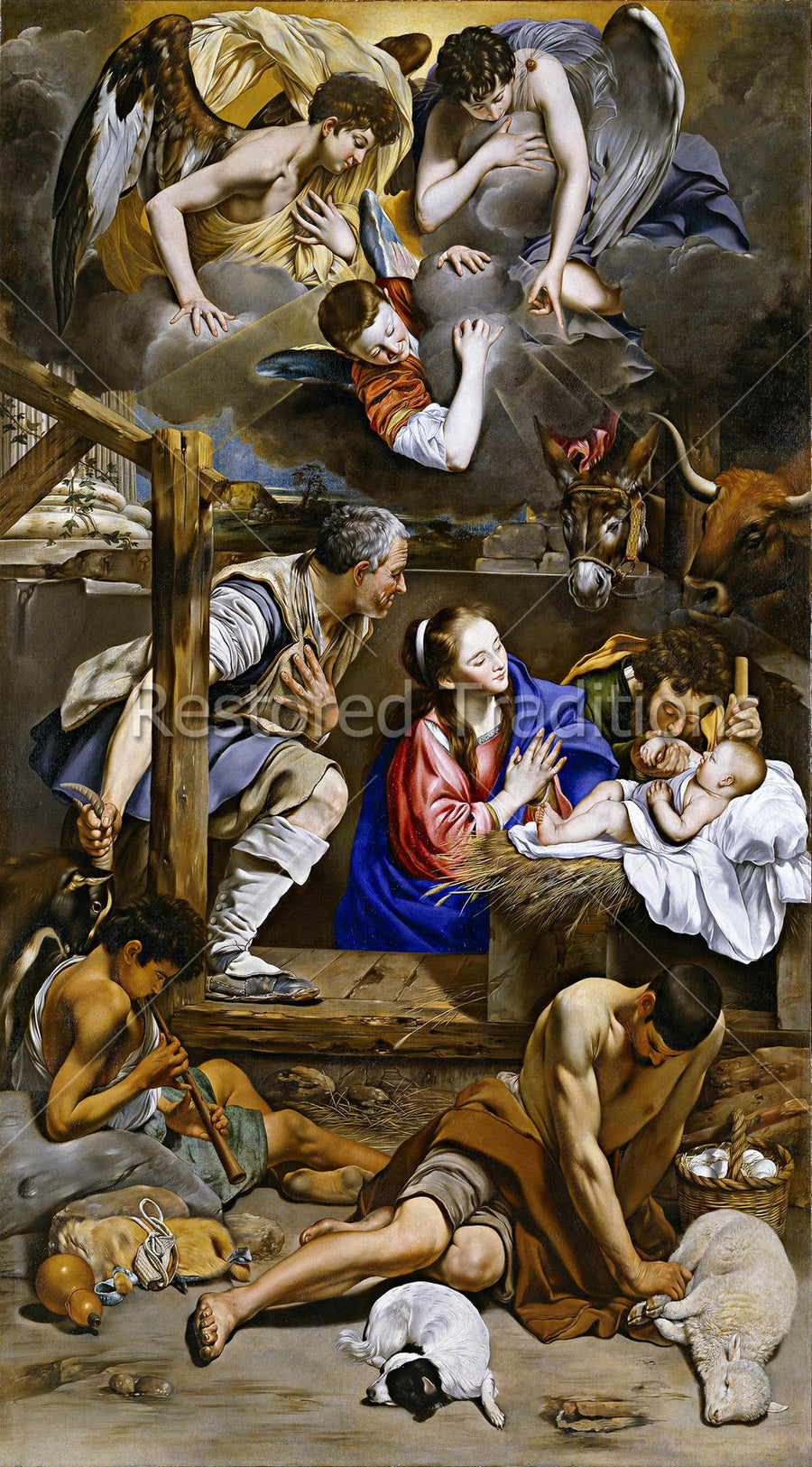Nativity of the Child in Bethlehem