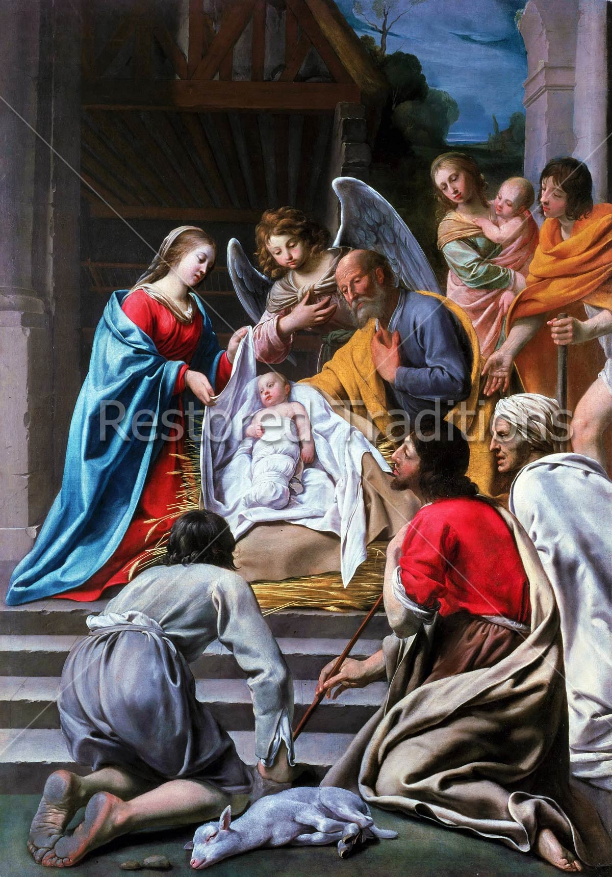 Milano's Shepard's Shepherds At The Manger