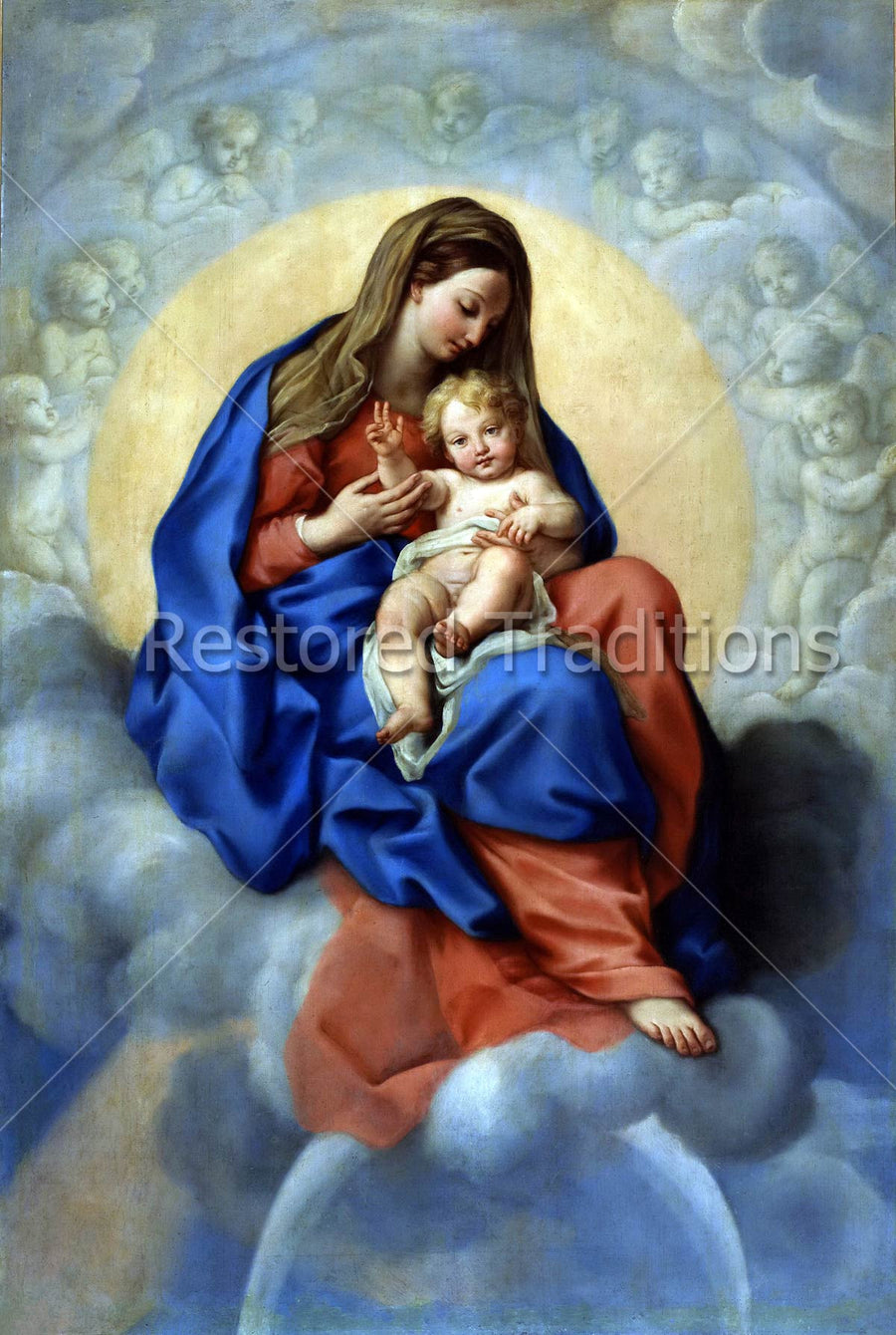 Blessed Mother and Jesus