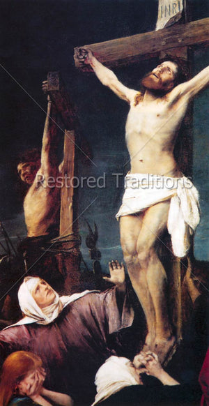 Crucified Jesus Mourned by Women