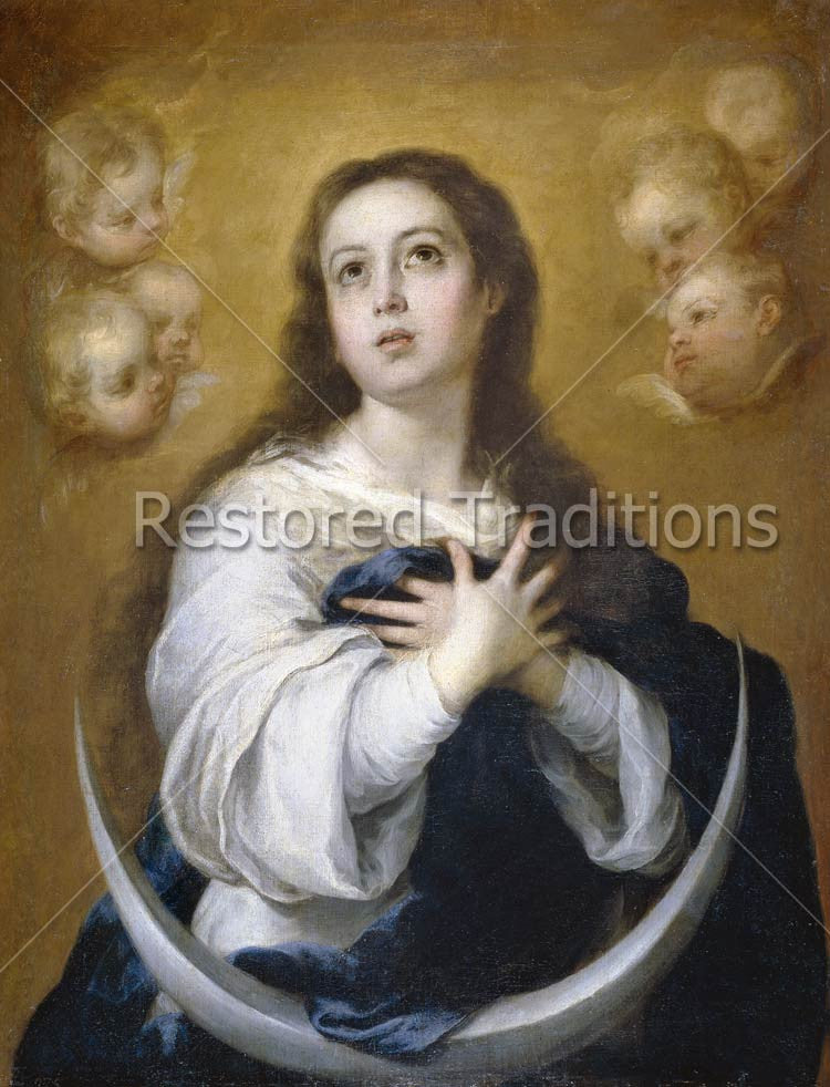 Portrait of Mary Immaculate
