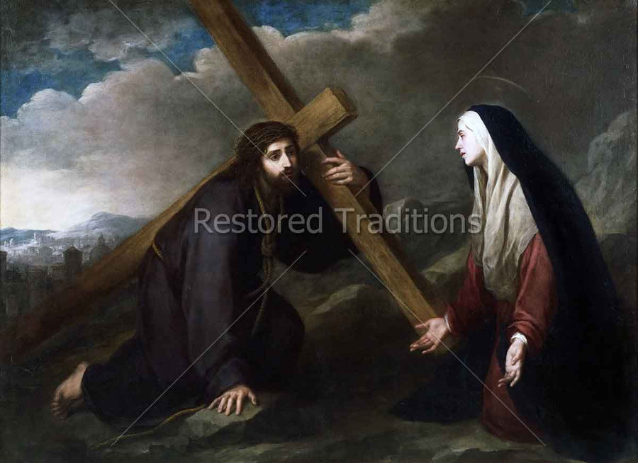 Jesus Meets Mary