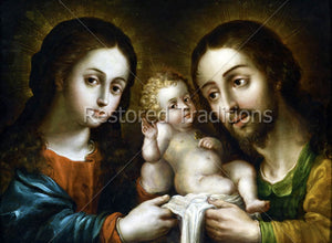 holy parents with Christ Child