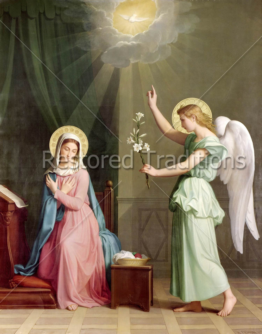 Angel Gabriel and Our Lady