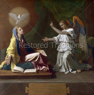 Angel Gabriel and Mary