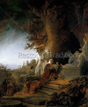 Mary Magdalene and Angels at the Tomb