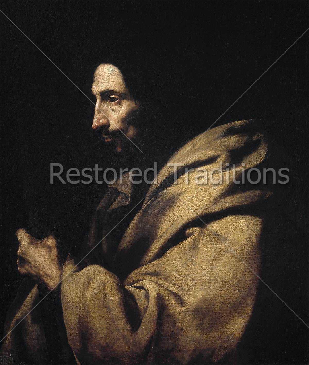 St. Jude Thaddeus, Ribera | High-Quality Stock Art - Restored Traditions