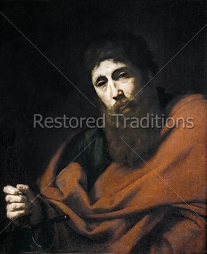 Apostle holding sword